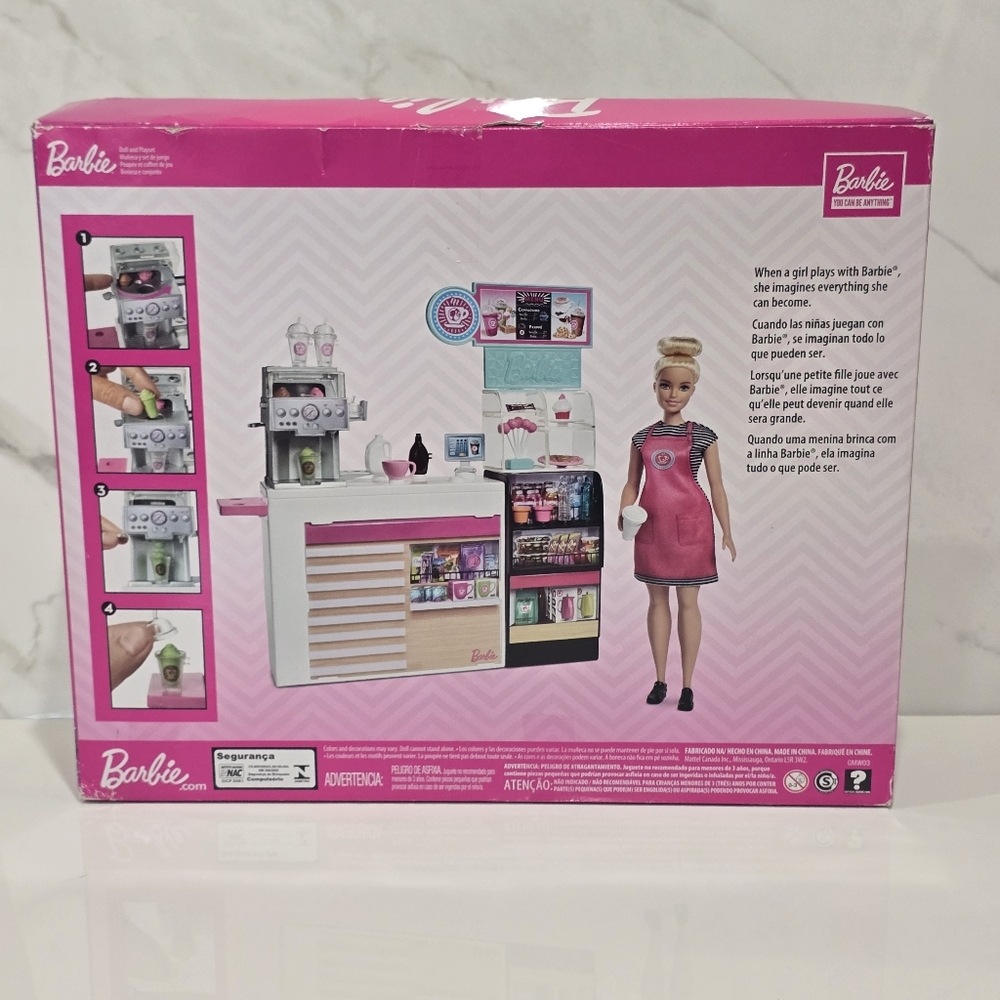 Barbie Coffee Shop Playset | New in original packaging - Picture 5 of 8